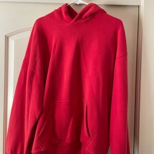 Abercrombie & Fitch Red Hoodie